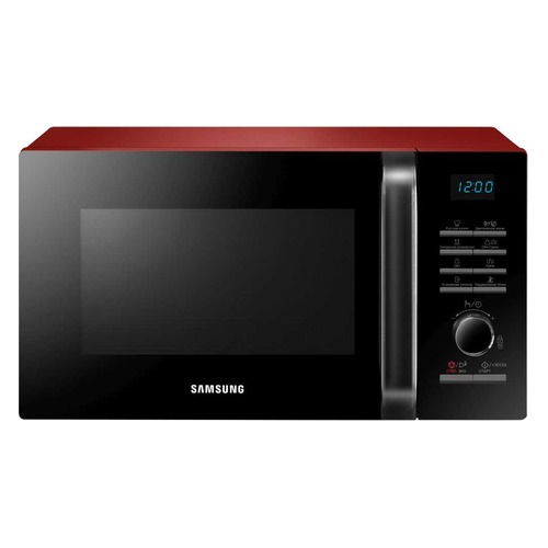 Микроволновая Печь Samsung MG23H3115QR 23л. 800Вт красный/черный