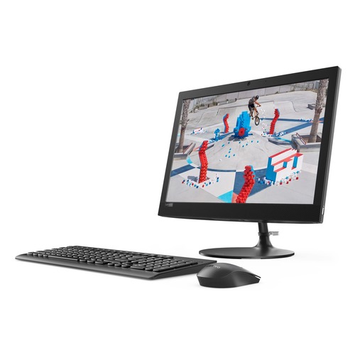 Моноблок LENOVO IdeaCentre 330-20AST, 19.5", AMD A4 9125, 4Гб, 1000Гб, AMD Radeon R3, DVD-RW, noOS, черный [f0d8004nrk]