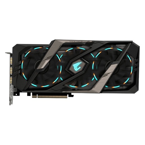 Видеокарта GIGABYTE nVidia GeForce RTX 2080Ti , GV-N208TAORUS X-11GC, 11Гб, GDDR6, Ret