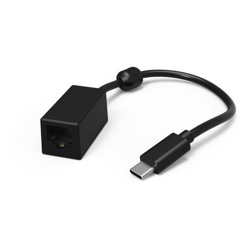 Адаптер сетевой HAMA 00177104, USB Type-C (m) (прямой) - RJ-45 (f) (прямой), 0.1м