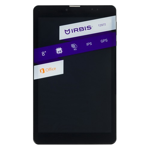 Планшет IRBIS TZ872, 1GB, 8GB, 3G, 4G, Android 7.0 черный