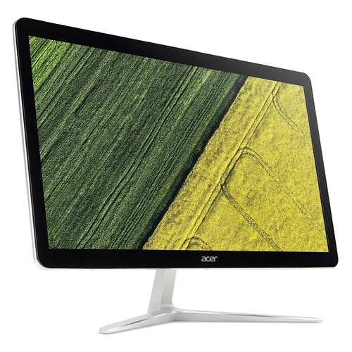 Моноблок ACER Aspire U27-885, 27", Intel Core i5 8250U, 8Гб, 1000Гб, Intel UHD Graphics 620, Windows 10 Home, черный и серебристый [dq.ba7er.001]