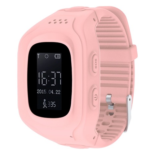 Смарт-часы JET Kid Next, 54мм, 0.64", черный / розовый [next pink]