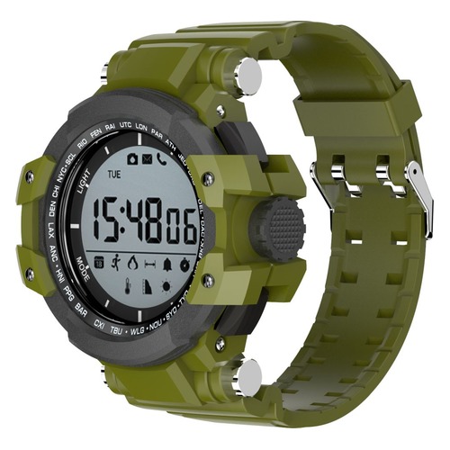 Смарт-часы JET Sport SW3, 1.2", серый / зеленый [sw3 green]