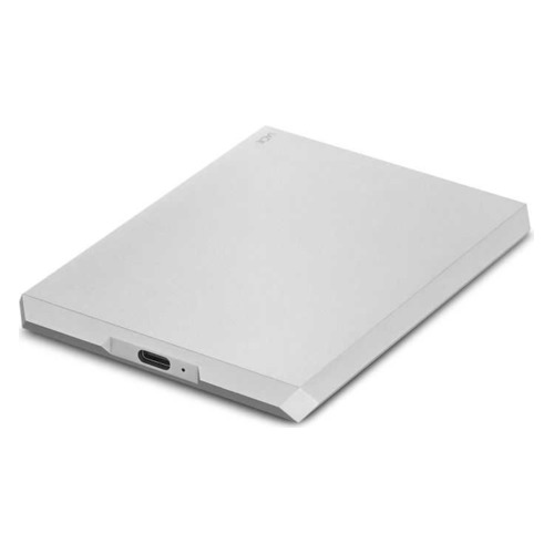 Внешний жесткий диск LACIE Mobile Drive STHG1000400, 1Тб, серебристый