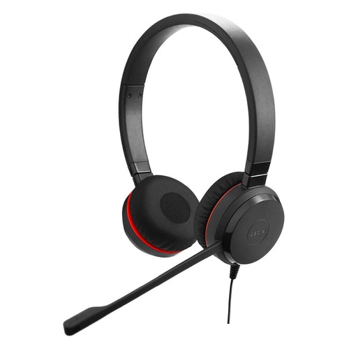 Гарнитура JABRA Evolve 30 II MS, для контактных центров, накладные, черный [5399-823-309]