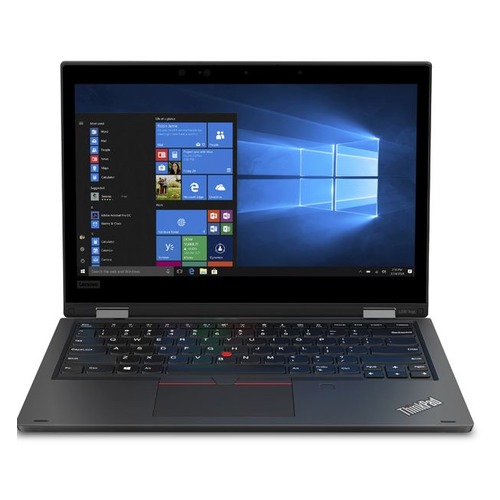 Ноутбук LENOVO ThinkPad L390 Yoga, 13.3", IPS, Intel Core i5 8265U 1.6ГГц, 8Гб, 256Гб SSD, Intel UHD Graphics 620, Windows 10 Professional, 20NT000XRT, черный