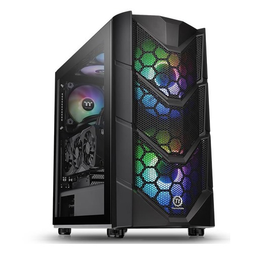 Корпус ATX THERMALTAKE Commander C36 TG, Midi-Tower, без БП, черный