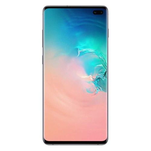 Смартфон SAMSUNG Galaxy S10+ 128Gb, SM-G975F, белый/перламутр