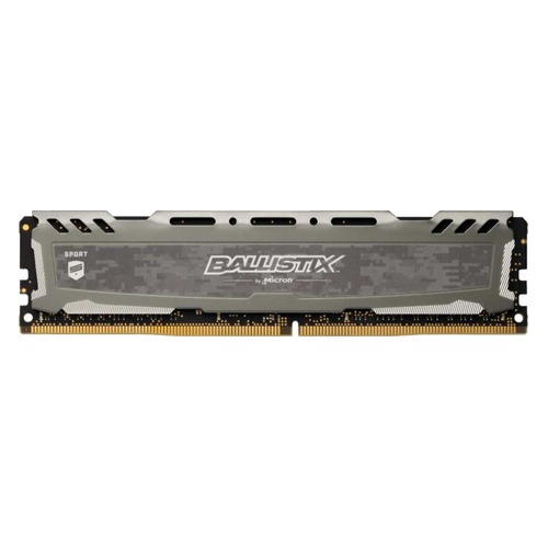 Модуль памяти CRUCIAL Ballistix Sport LT BLS8G4D30AESBK DDR4 - 8Гб 3000, DIMM, Ret