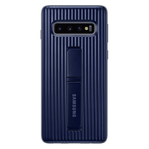 Чехол (клип-кейс) SAMSUNG Protective Standing Cover, для Samsung Galaxy S10, черный [ef-rg973cbegru]