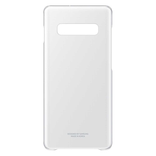 Чехол (клип-кейс) SAMSUNG Clear Cover, для Samsung Galaxy S10+, прозрачный [ef-qg975ctegru]