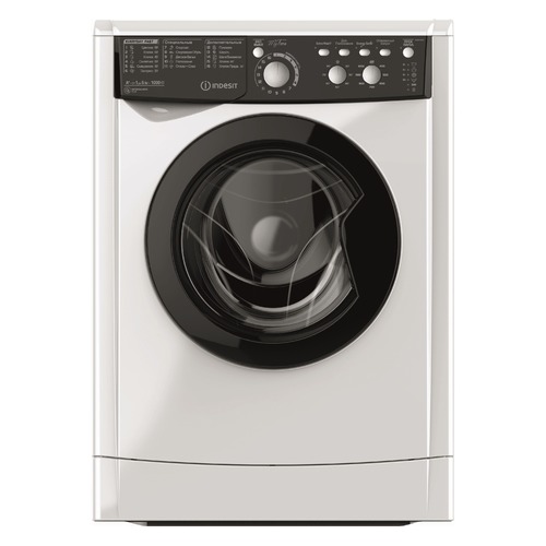 Стиральная машина INDESIT EWSC 51051 BK CIS, фронтальная