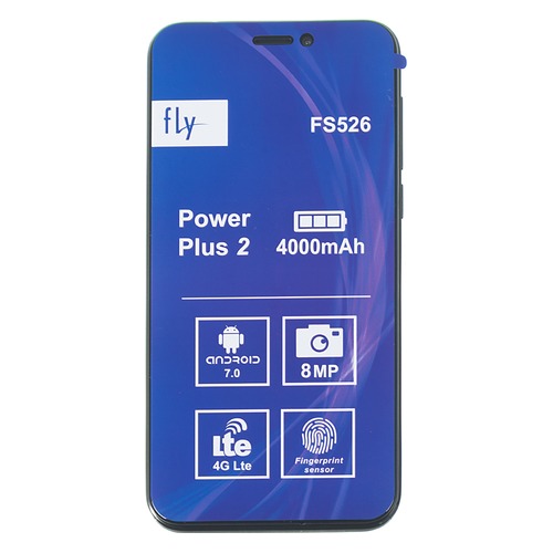 Смартфон FLY Power Plus 2 FS526, черный