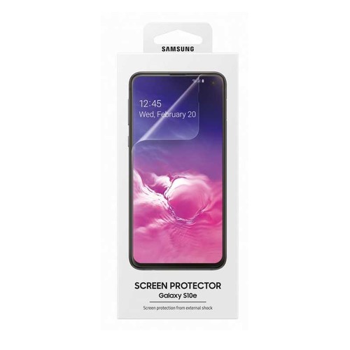 Защитная пленка для экрана SAMSUNG ET-FG970CTEGRU для Samsung Galaxy S10e, прозрачная, 2 шт