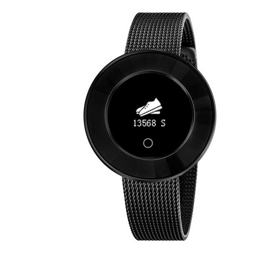 Смарт-часы KREZ Tango, 35мм, 0.66", черный / черный [sw24]