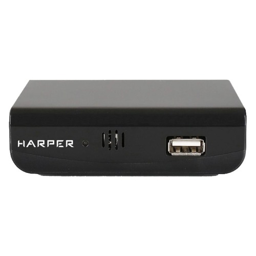 Ресивер DVB-T2 HARPER HDT2-1030, черный