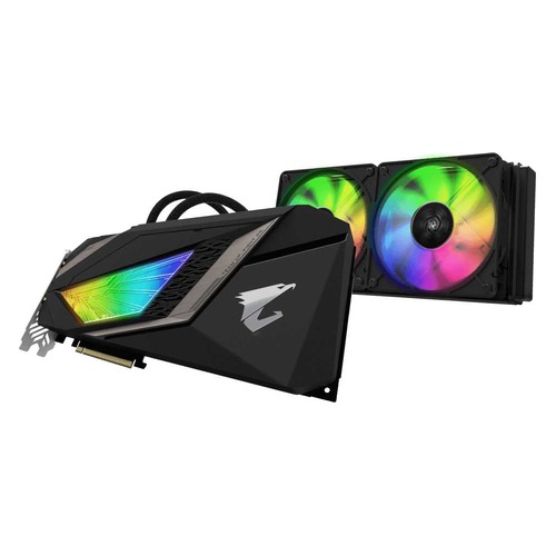 Видеокарта GIGABYTE nVidia GeForce RTX 2080 , GV-N2080AORUSX W-8GC, 8Гб, GDDR6, Ret