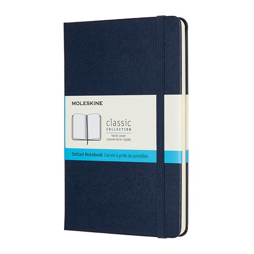 Блокнот Moleskine CLASSIC Medium 115x180мм 240стр. пунктир твердая обложка синий 6 шт./кор.