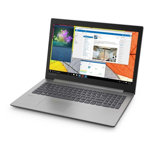 Ноутбук LENOVO IdeaPad 330-15IKB, 15.6", Intel Core i3 7020U 2.3ГГц, 8Гб, 256Гб SSD, Intel HD Graphics 620, Windows 10, 81DE02Q8RU, серый