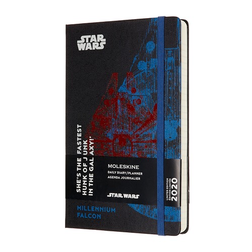 Ежедневник MOLESKINE STAR WARS LE, 400стр., черный [dsw12dc3y20]