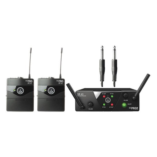 Радиосистема AKG WMS40 Mini2 Instrumental Set BD US45A/C беспровод. черный