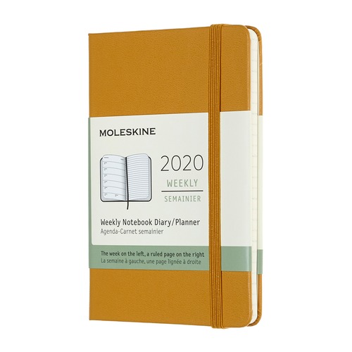 Еженедельник MOLESKINE Classic WKNT, 144стр., желтая спелая дыня [dhm2112wn2]