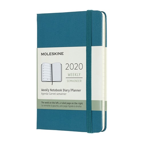 Еженедельник MOLESKINE Classic WKNT, 144стр., темно-бирюзовый [dhk3412wn2]