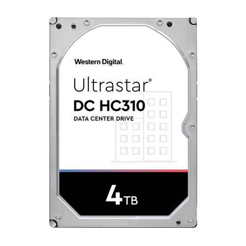Жесткий диск WD Ultrastar DC HC310 HUS726T4TAL5204, 4Тб, HDD, SAS 3.0, 3.5" [0b36048]