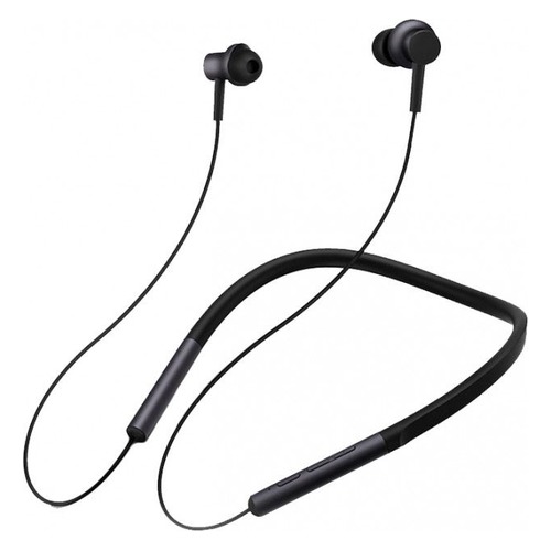 Наушники с микрофоном XIAOMI Mi Bluetooth Neckband/Mi Collar, Bluetooth, вкладыши, черный [zbw4426gl]