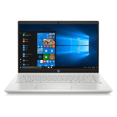 Ноутбук HP 14-ce2001ur, 14", IPS, Intel Core i3 8145U 2.1ГГц, 4Гб, 128Гб SSD, Intel UHD Graphics 620, Windows 10, 6PR72EA, белый