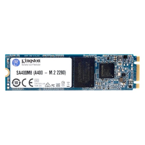 SSD накопитель KINGSTON A400 SA400M8/120G 120Гб, M.2 2280, SATA III