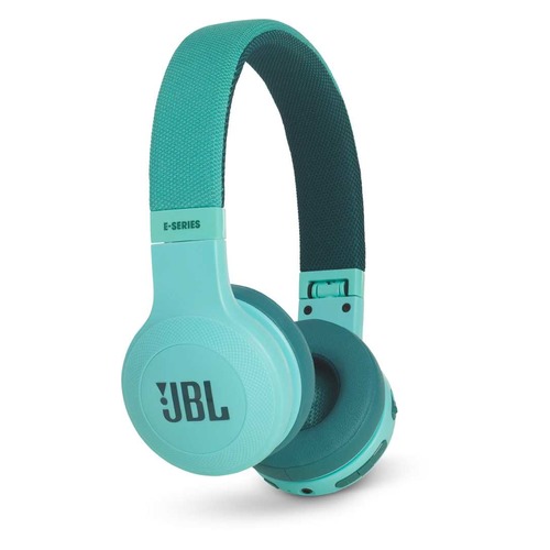 Наушники с микрофоном JBL E45BT, 3.5 мм/Bluetooth, накладные, зеленый [jble45bttel]