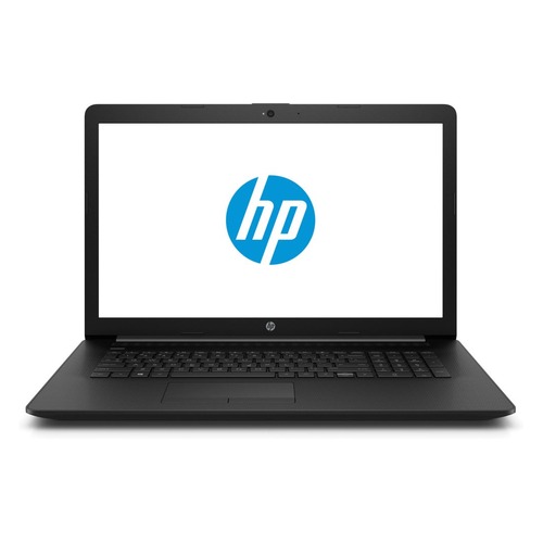 Ноутбук HP 17-ca0125ur, 17.3", AMD A9 9425 3.1ГГц, 8Гб, 1000Гб, AMD Radeon 530 - 2048 Мб, DVD-RW, Free DOS, 6PY77EA, черный