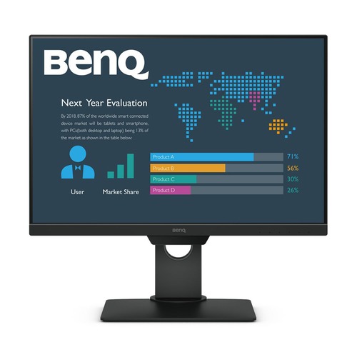 Монитор BENQ BL2581T 25", темно-серый и черный [9h.lhnlb.qbe]