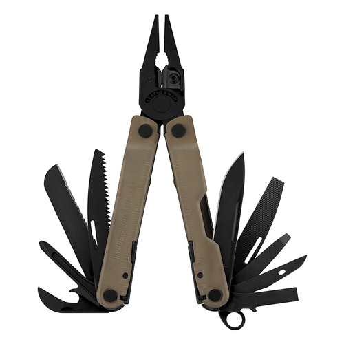 Мультитул LEATHERMAN Rebar, 17 функций, коричневый [832406]