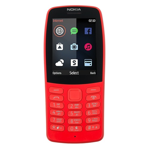 Мобильный телефон NOKIA 210 Dual Sim красный