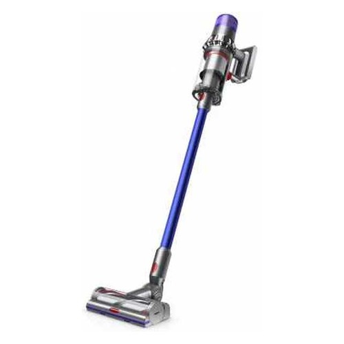 Ручной пылесос (handstick) DYSON Cyclone V11 Absolute, 545Вт, серебристый/синий