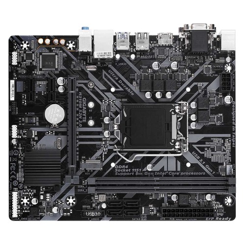 Материнская плата GIGABYTE H310M S2H 2.0, LGA 1151v2, Intel H310C, mATX, Ret