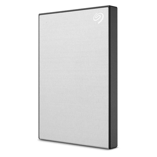 Внешний жесткий диск SEAGATE Backup Plus Slim STHN1000401, 1Тб, серебристый