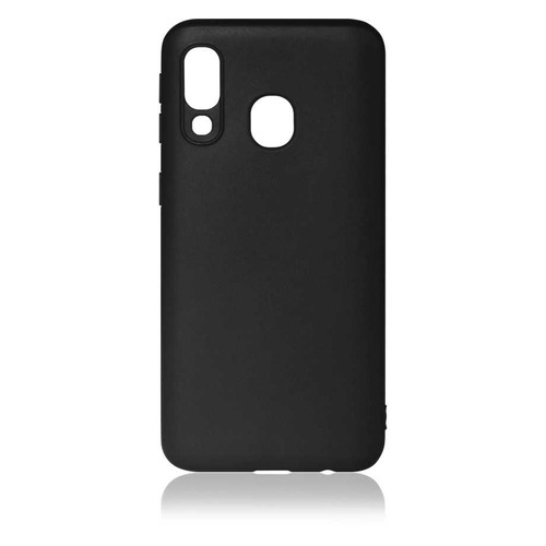 Чехол (клип-кейс) DF sColorCase-04, для Samsung Galaxy A40, черный [df scolorcase-04 (black)]