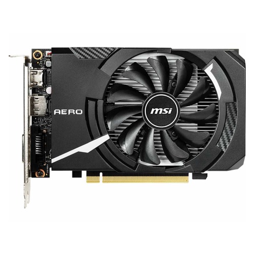 Видеокарта MSI nVidia GeForce GTX 1650 , GTX 1650 AERO ITX 4G OC, 4Гб, GDDR5, OC, Ret