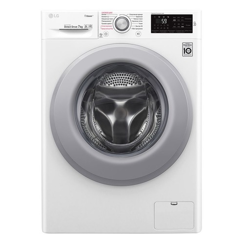 Стиральная машина LG F2M5HS4W, фронтальная