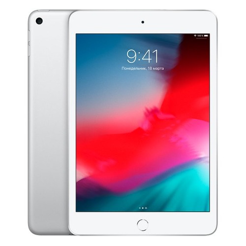 Планшет APPLE iPad mini 2019 256Gb Wi-Fi MUU52RU/A, 2GB, 256Гб, iOS серебристый