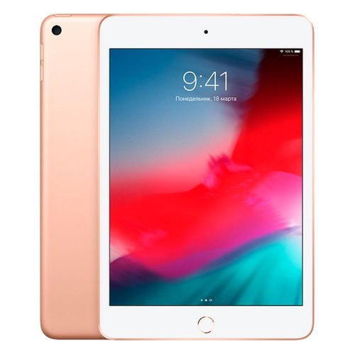 Планшет APPLE iPad mini 2019 256Gb Wi-Fi MUU62RU/A, 2GB, 256Гб, iOS золотистый