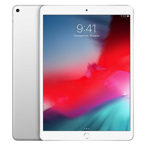 Планшет APPLE iPad Air 2019 256Gb Wi-Fi MUUR2RU/A, 3Гб, 256Гб, iOS серебристый