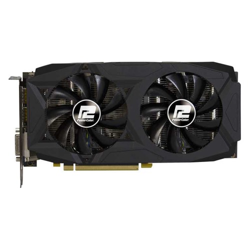 Видеокарта POWERCOLOR AMD Radeon RX 580 , AXRX 580 8GBD5-3DHDV2/OC, 8Гб, GDDR5, OC, Ret