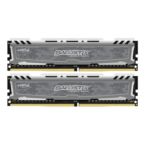 Модуль памяти CRUCIAL Ballistix Sport LT BLS2K4G4D26BFSB DDR4 - 2x 4Гб 2666, DIMM, Ret