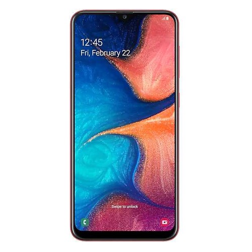 Смартфон SAMSUNG Galaxy A20 32Gb, SM-A205F, красный