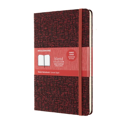 Блокнот Moleskine LE BLEND Large 130х210мм 192стр. линейка мягкая обложка красный